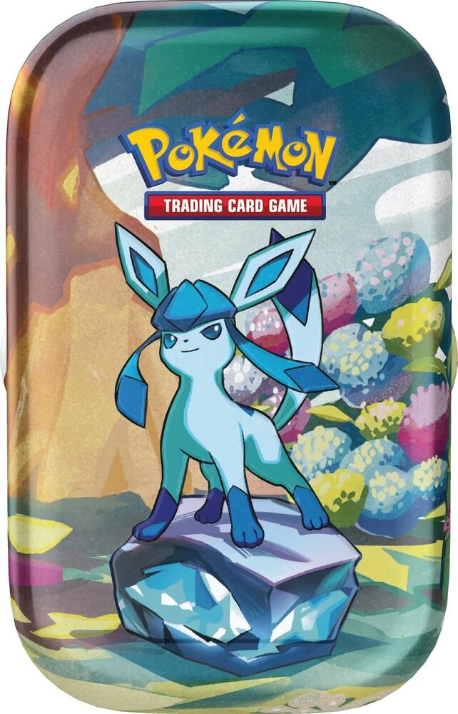 .Geekienda - cartas coleccionables pokémon TCG minilata con dos sobres de colección prismatic evolutions scarlet and violet en español - anime