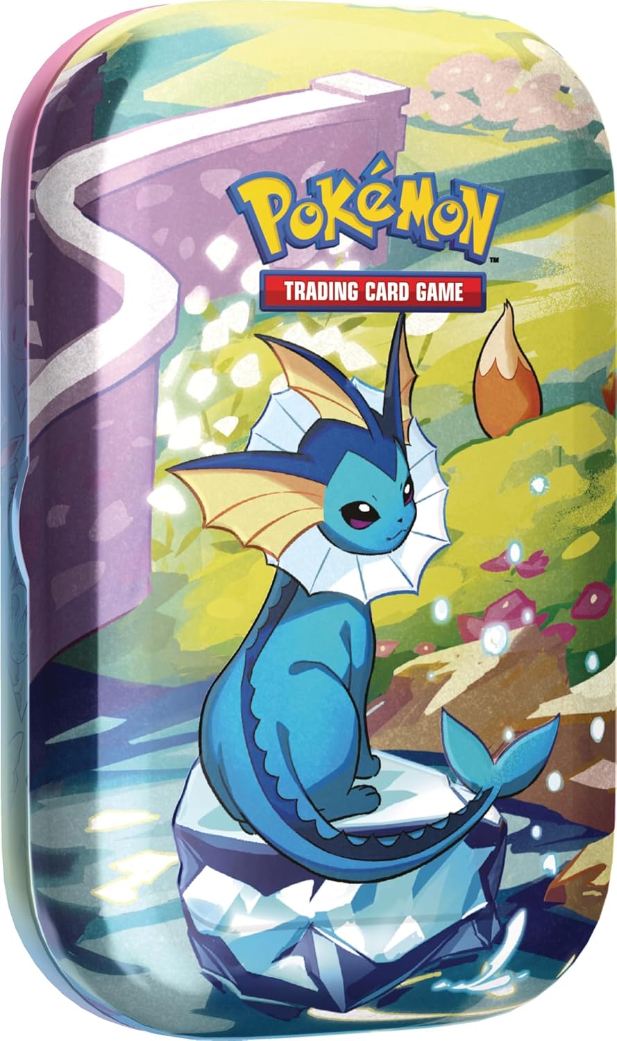 .Geekienda - cartas coleccionables pokémon TCG minilata con dos sobres de colección prismatic evolutions scarlet and violet en español - anime
