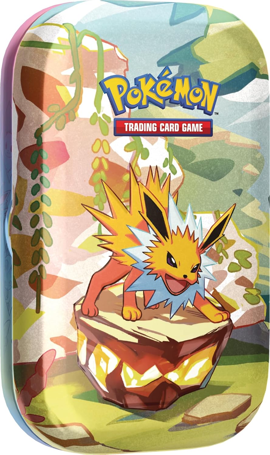 .Geekienda - cartas coleccionables pokémon TCG minilata con dos sobres de colección prismatic evolutions scarlet and violet en español - anime