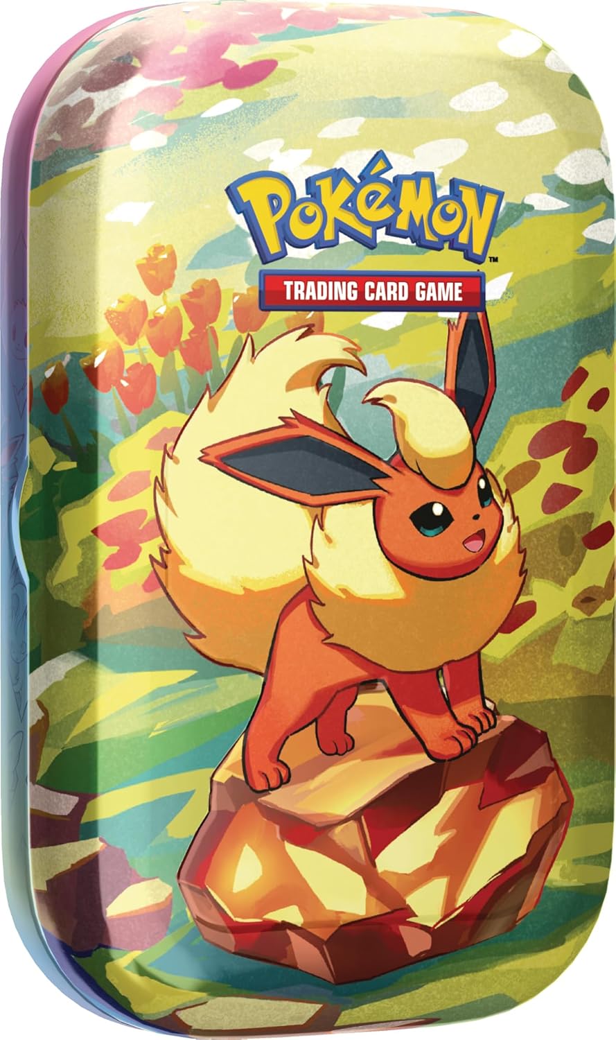 .Geekienda - cartas coleccionables pokémon TCG minilata con dos sobres de colección prismatic evolutions scarlet and violet en español - anime