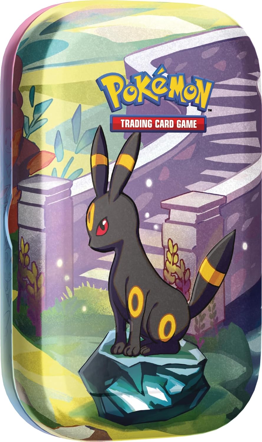 .Geekienda - cartas coleccionables pokémon TCG minilata con dos sobres de colección prismatic evolutions scarlet and violet en español - anime