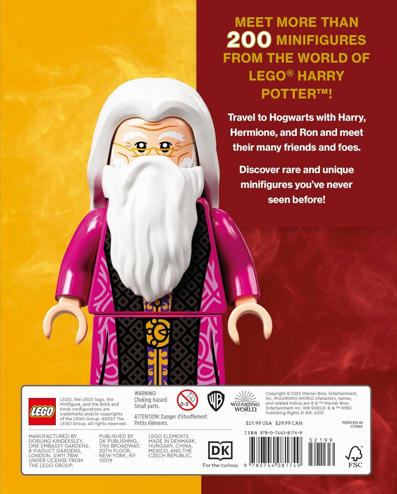 .Geekienda - LEGO enciclopedia harry potter con minifigura - LEGO harry potter ( programas infantiles )