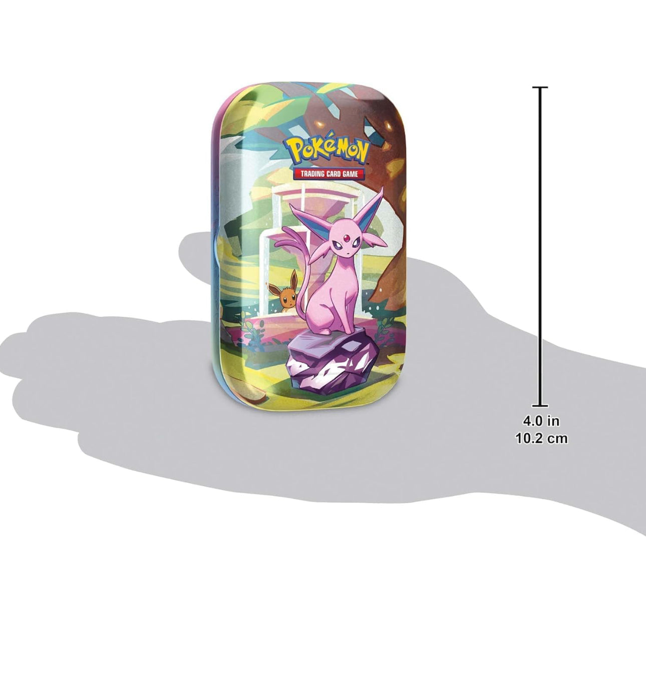 .Geekienda - cartas coleccionables pokémon TCG minilata con dos sobres de colección prismatic evolutions scarlet and violet en español - anime