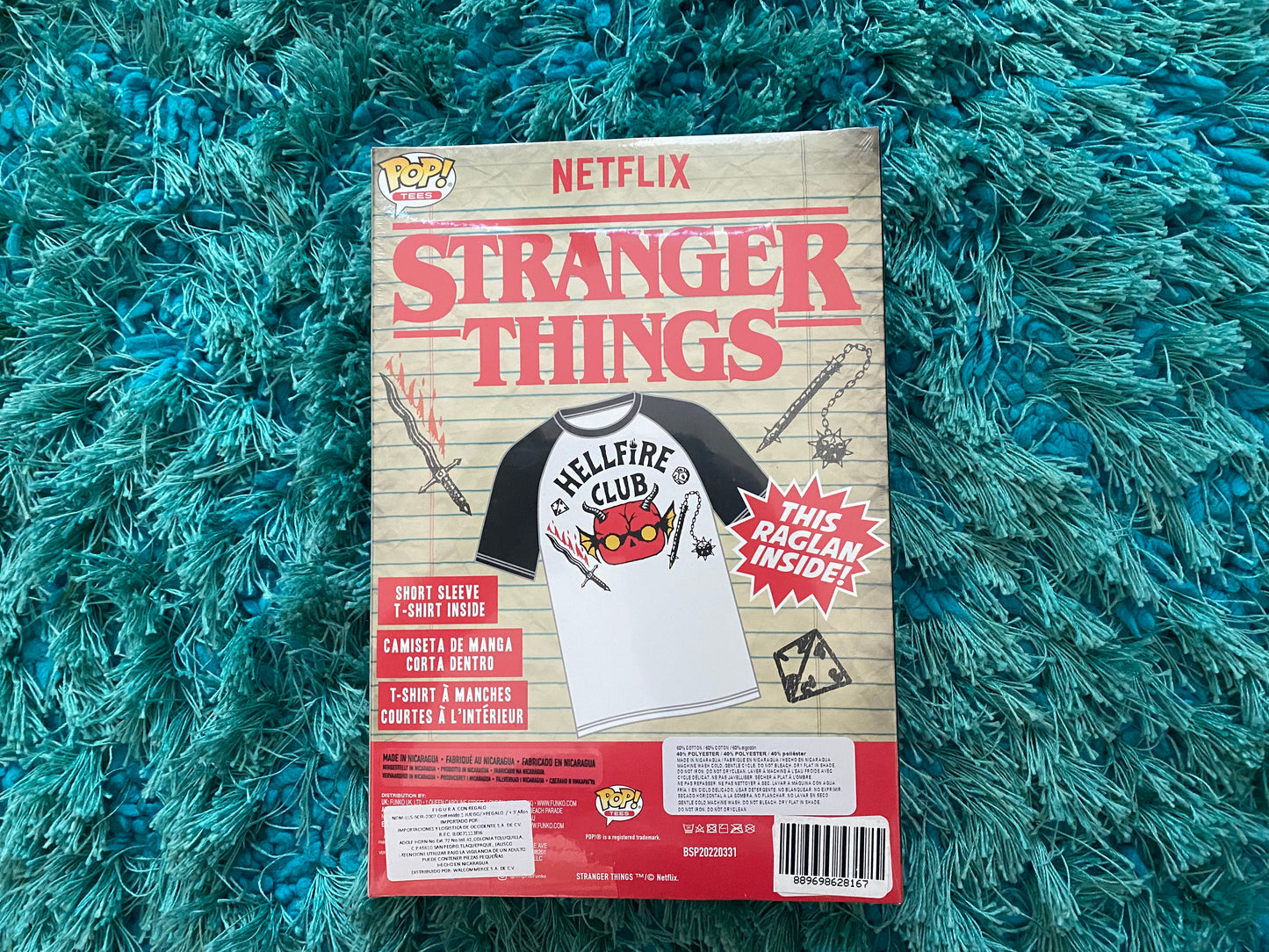 .Geekienda - Funko Pop tees playera Stranger Things hellfire club - Netflix Stranger Things
