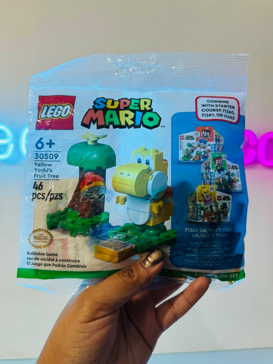 .Geekienda - LEGO SET 30509 Super Mario Yoshi amarillo  - LEGO super Mario Nintendo