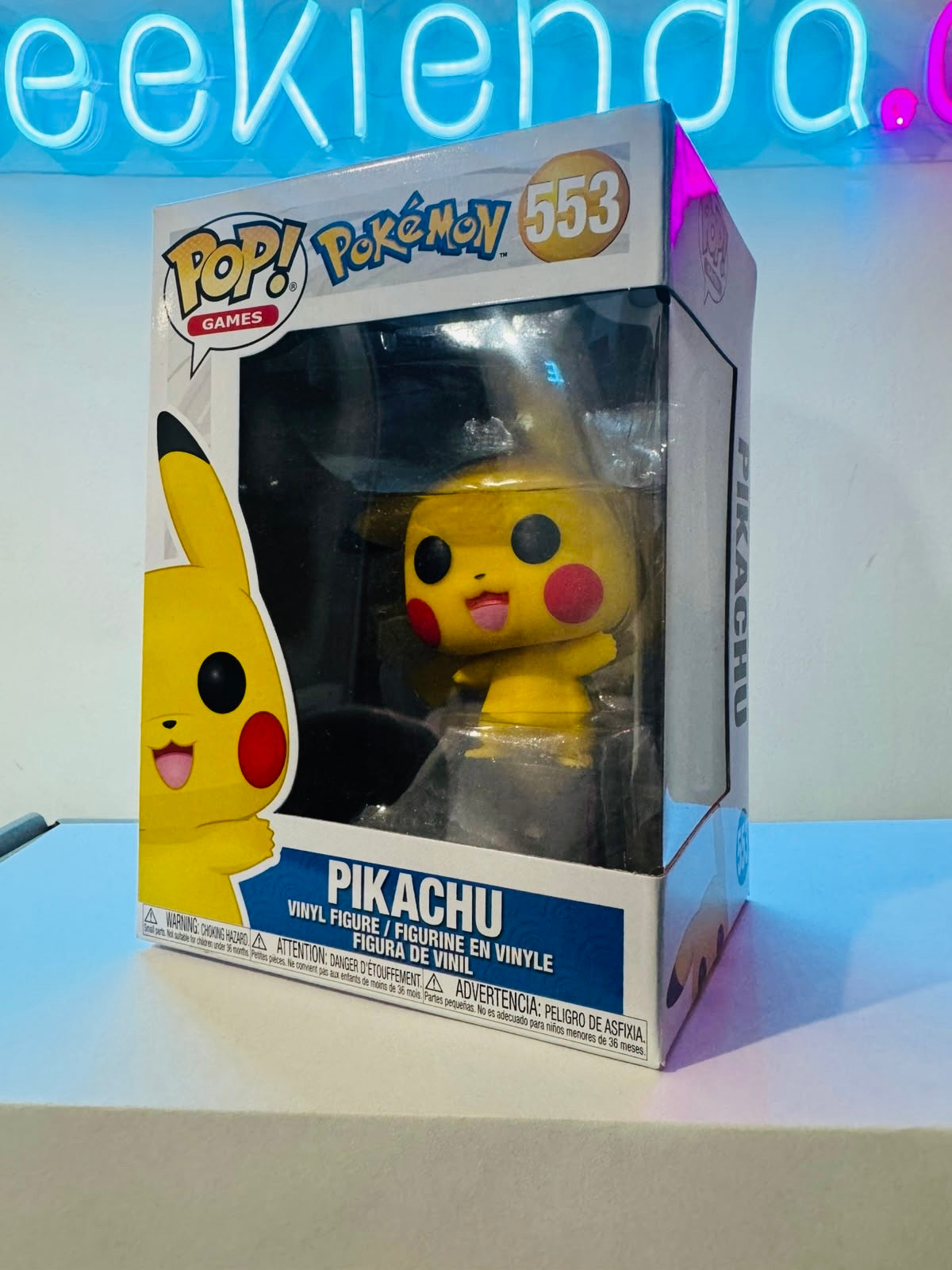 .Geekienda - Funko Pop games 553 Pikachu evergreen  - Pokémon