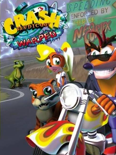 Crash bandicoot warped (crash 3)- playstation videojuegos geekienda