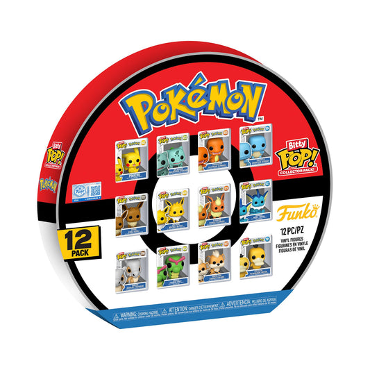 .Geekienda - Funko bitty Pop Pokémon 12 pack  - Pokémon