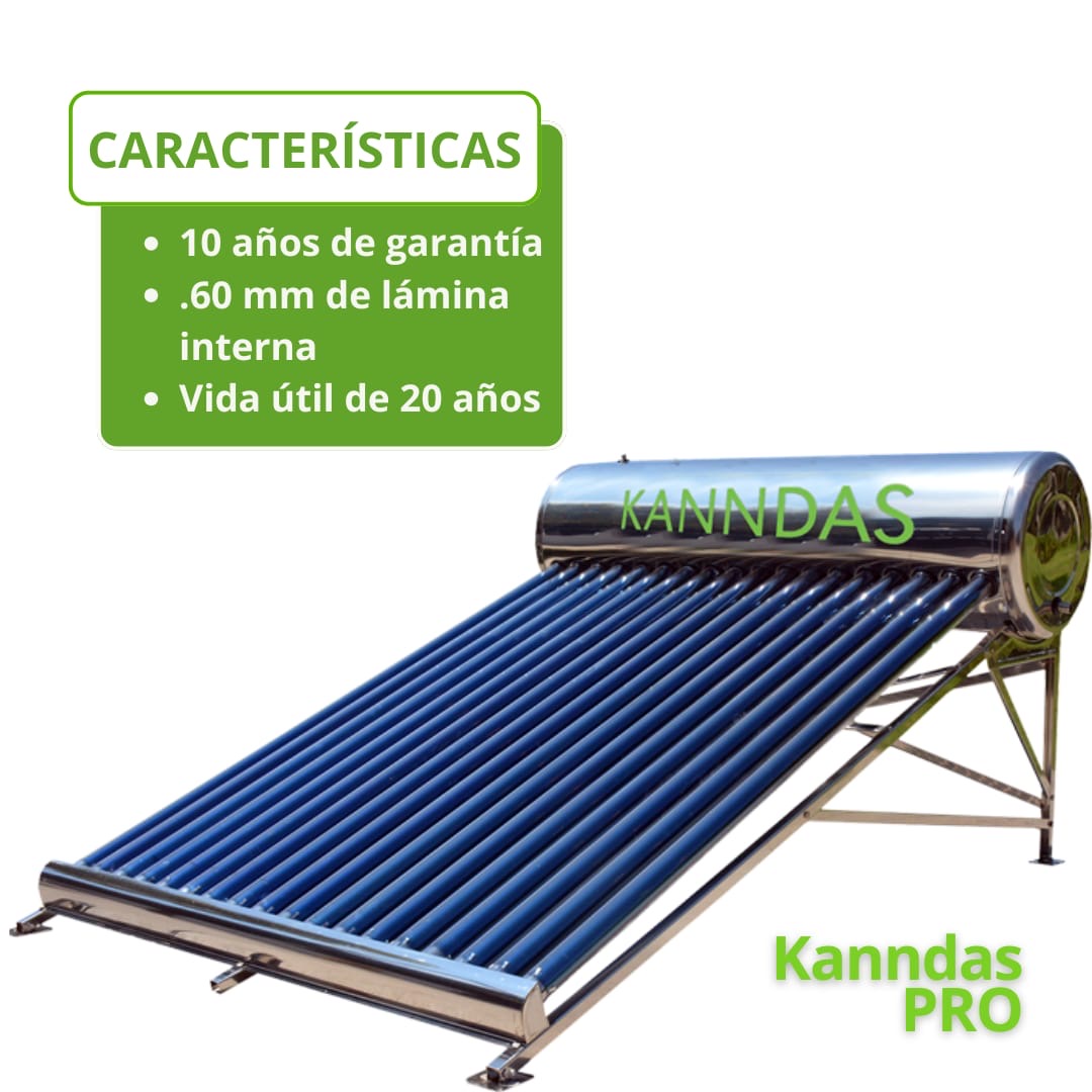 Calentador Solar KANNDAS Pro 30 tubos