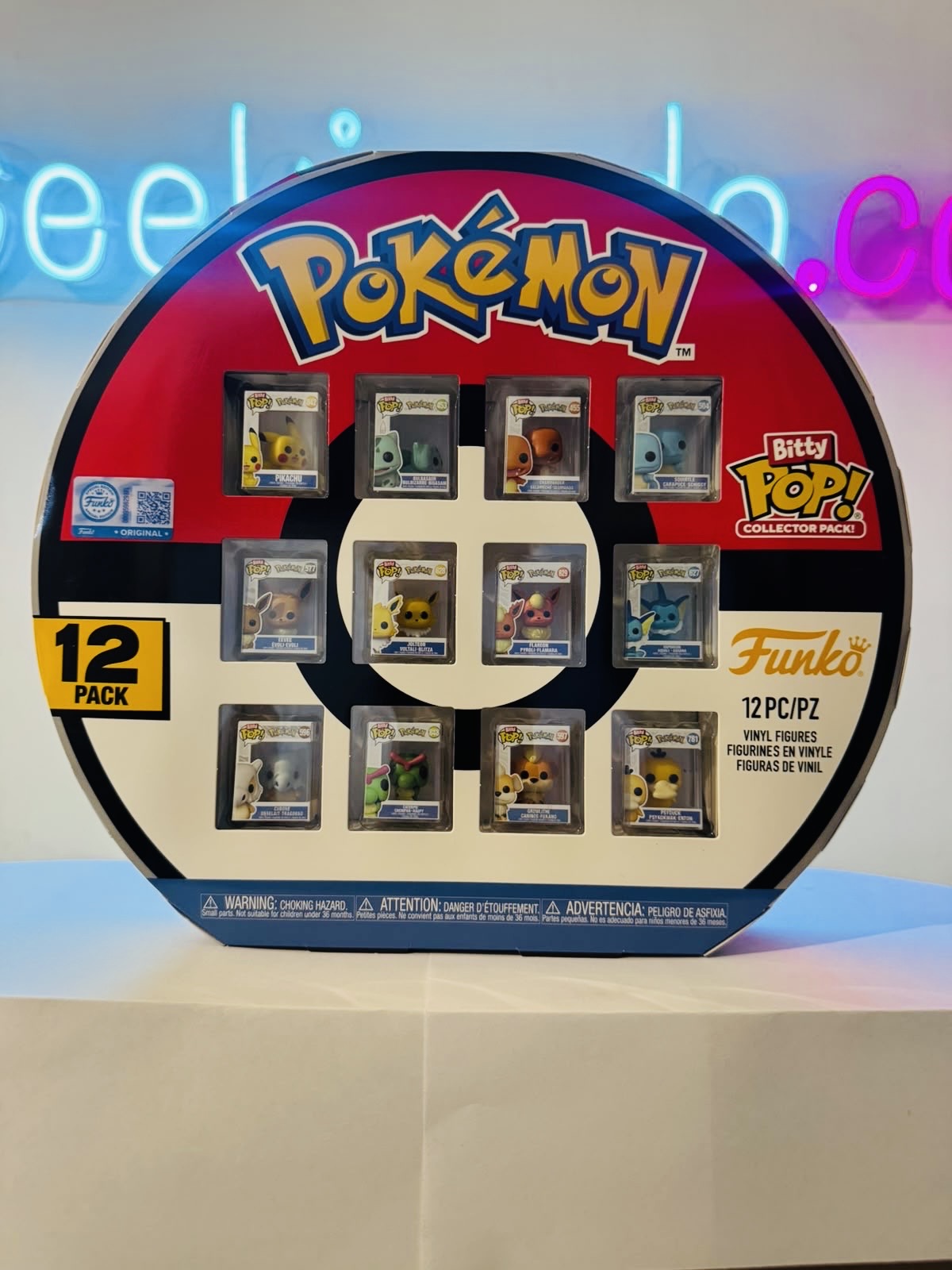 .Geekienda - Funko bitty Pop Pokémon 12 pack  - Pokémon