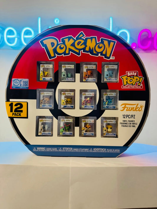 .Geekienda - Funko bitty Pop Pokémon 12 pack  - Pokémon